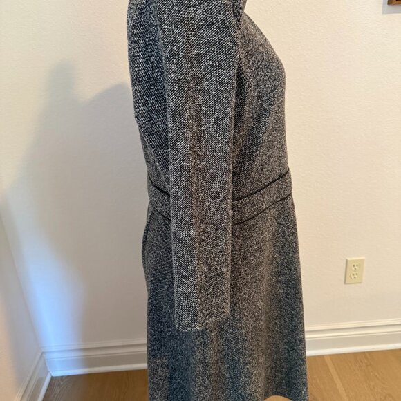 Talbots Fit and Flare Soft Tweed Dress - Picture 2 of 5
